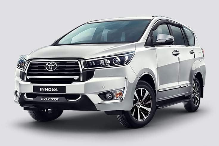 Toyota Innova Crysta taxi in Hubli